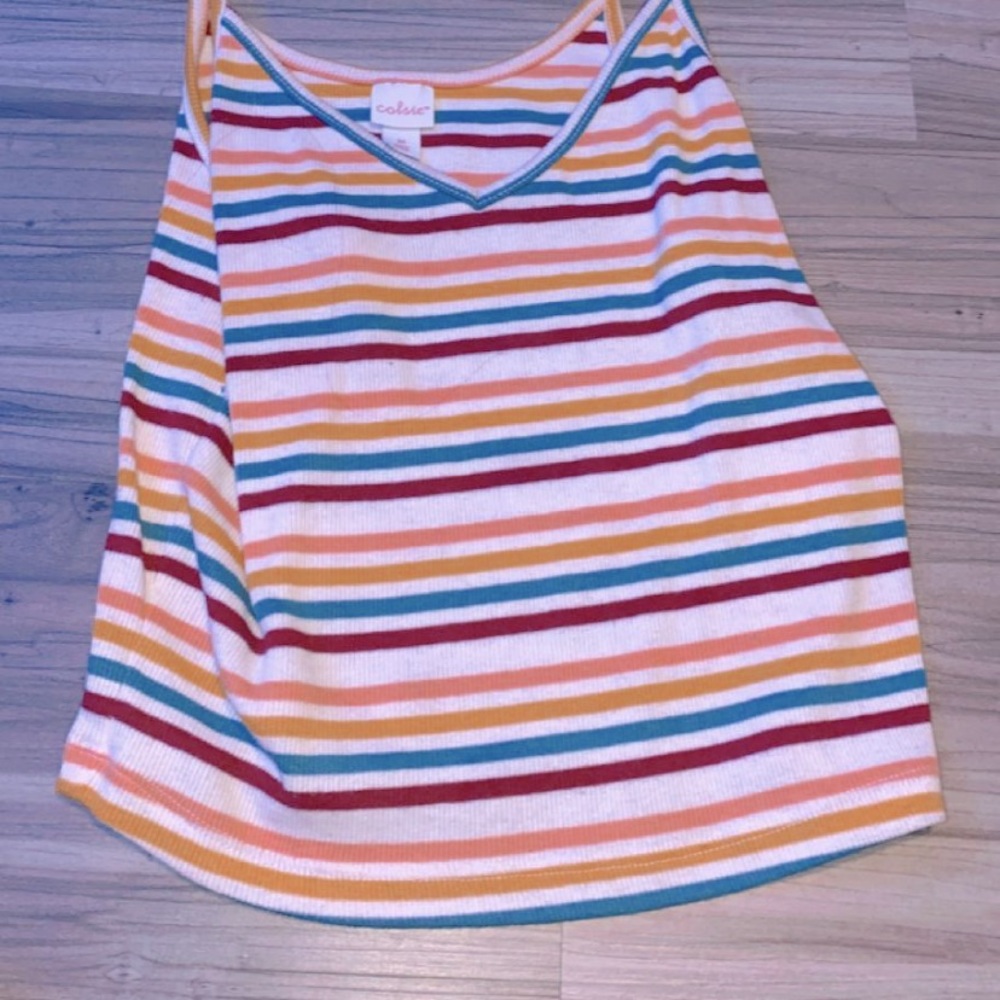 colorful tanktop